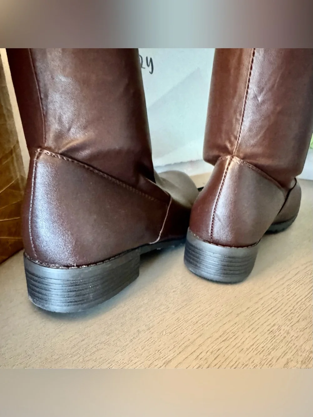 Forever Brown Over-the-Knee Riding Boots Size 8.5 NWT